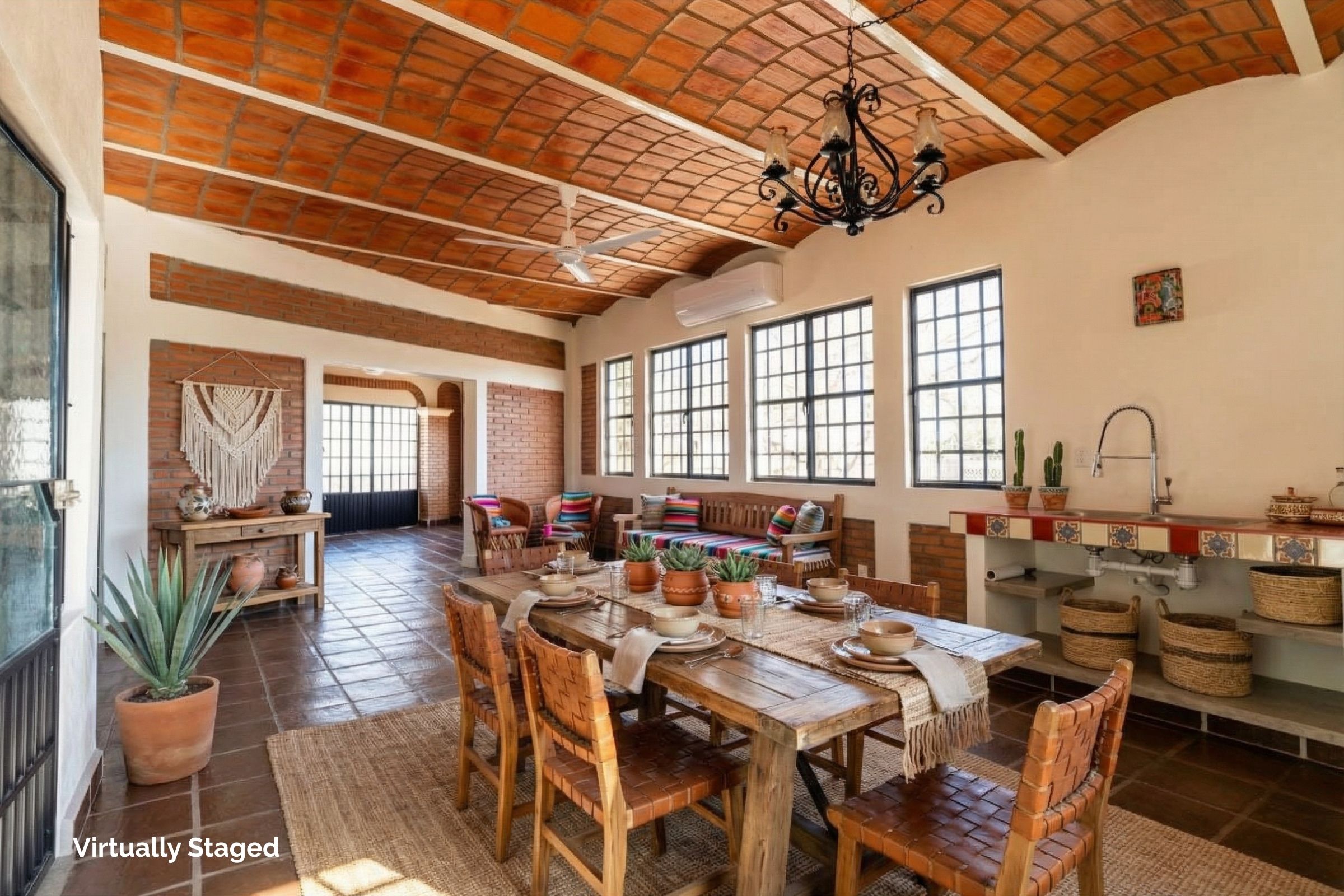 Casa Pajaros Virtually Staged